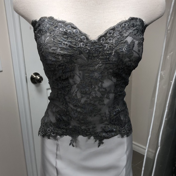 Elegant long evening dress - Picture 2 of 7